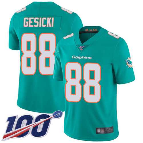 Nike Dolphins 88 Mike Gesicki Aqua 100th Season Vapor Untouchable Limited Jersey Dzhi,We sell and wholesale Nike Dolphins 88 Mike Gesicki Aqua 100th Season Vapor Untouchable Limited Jersey Dzhi on line form chian!